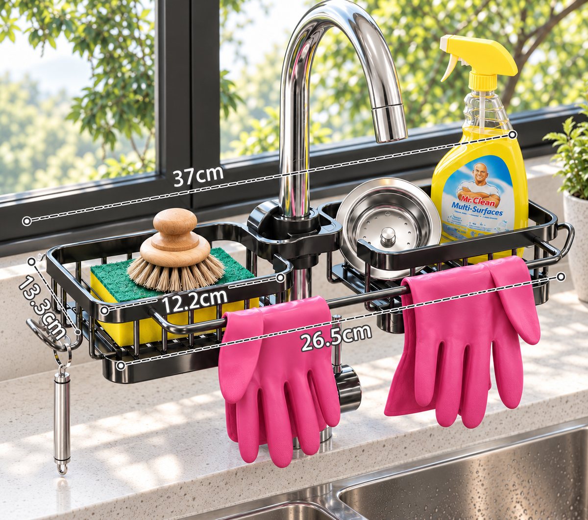 Faucet Drainer Basket