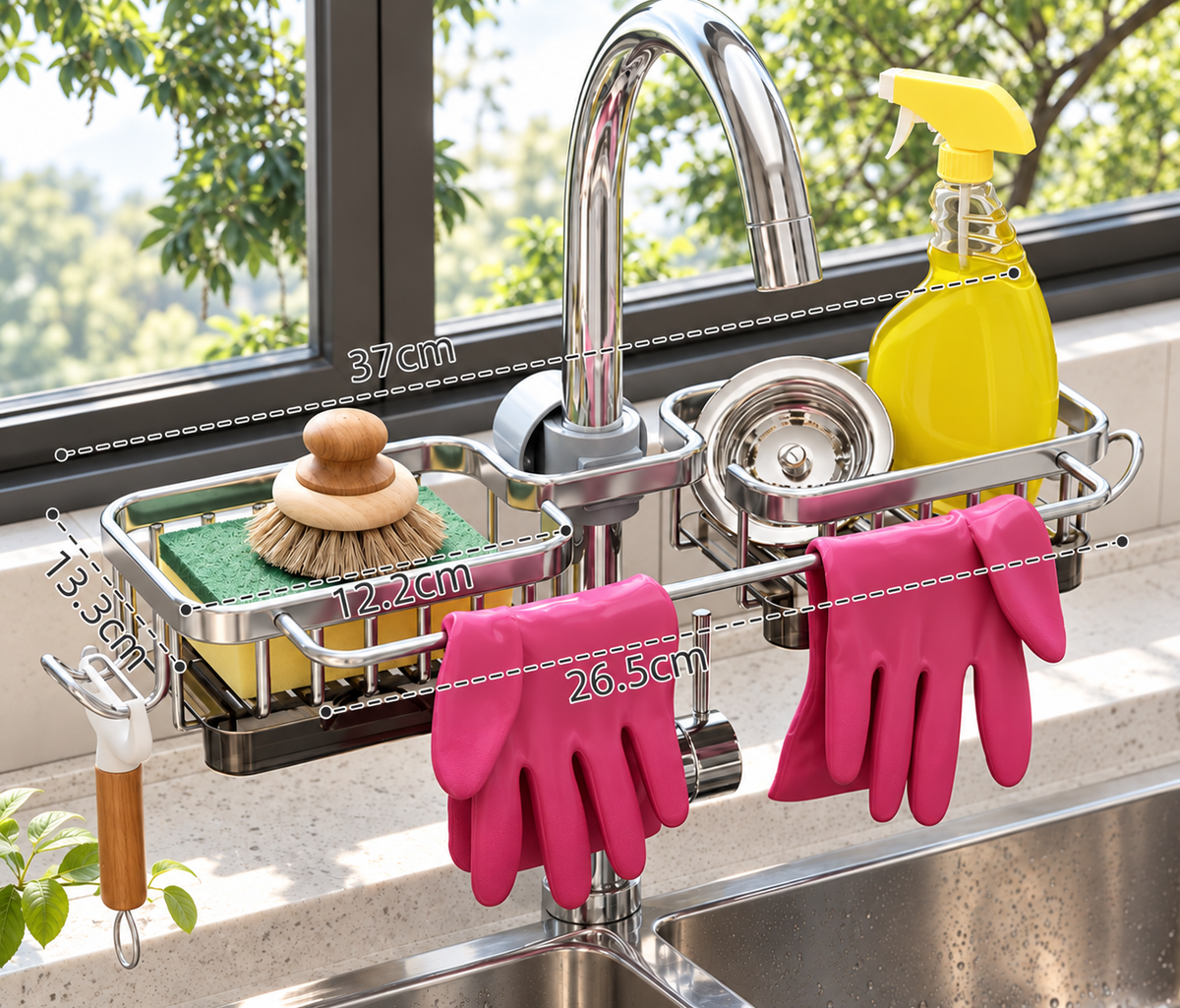 Faucet Drainer Basket
